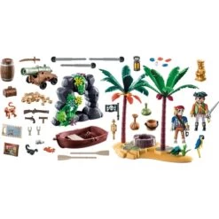PLAYMOBIL 70962 Piratenschatzinsel Mit Skelett, Konstruktionsspielzeug -Playmobil Spielwaren PLAYMOBIL 70962 Piratenschatzinsel mit Skelett Konstruktionsspielzeug@@1888886 31