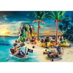 PLAYMOBIL 70962 Piratenschatzinsel Mit Skelett, Konstruktionsspielzeug -Playmobil Spielwaren PLAYMOBIL 70962 Piratenschatzinsel mit Skelett Konstruktionsspielzeug@@1888886 32
