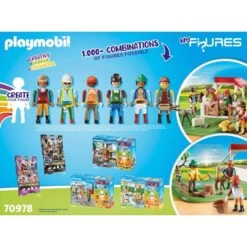 PLAYMOBIL 70978 My Figures Horse Ranch, Konstruktionsspielzeug -Playmobil Spielwaren PLAYMOBIL 70978 My Figures Horse Ranch Konstruktionsspielzeug@@1864490 5