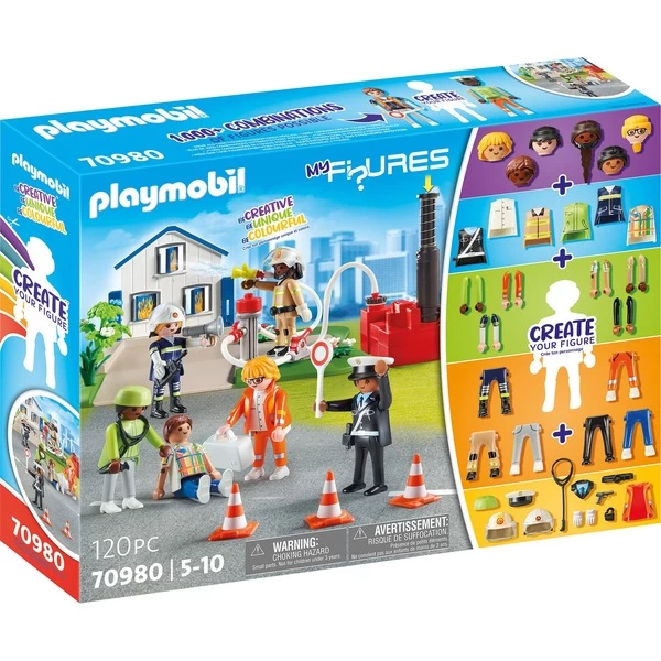 PLAYMOBIL 70980 My Figures Rescue Mission, Konstruktionsspielzeug 3 PLAYMOBIL 70980 My Figures Rescue Mission, Konstruktionsspielzeug