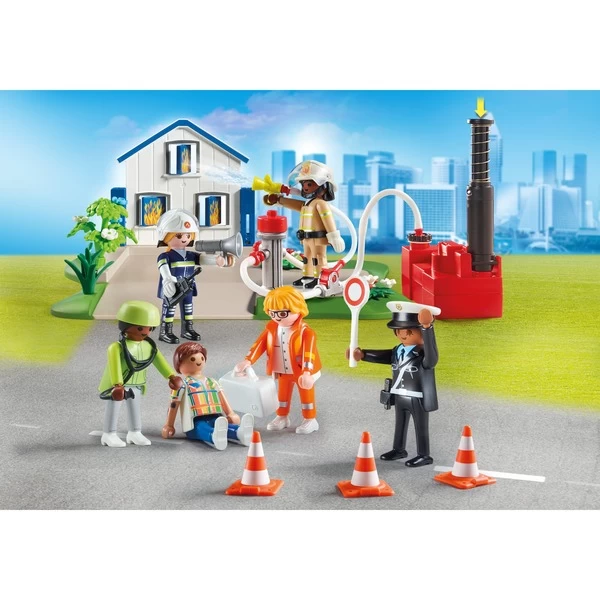 PLAYMOBIL 70980 My Figures Rescue Mission, Konstruktionsspielzeug 6 PLAYMOBIL 70980 My Figures Rescue Mission, Konstruktionsspielzeug – Bild 4