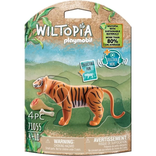 PLAYMOBIL 71055 Wiltopia Tiger, Konstruktionsspielzeug 3 PLAYMOBIL 71055 Wiltopia Tiger, Konstruktionsspielzeug