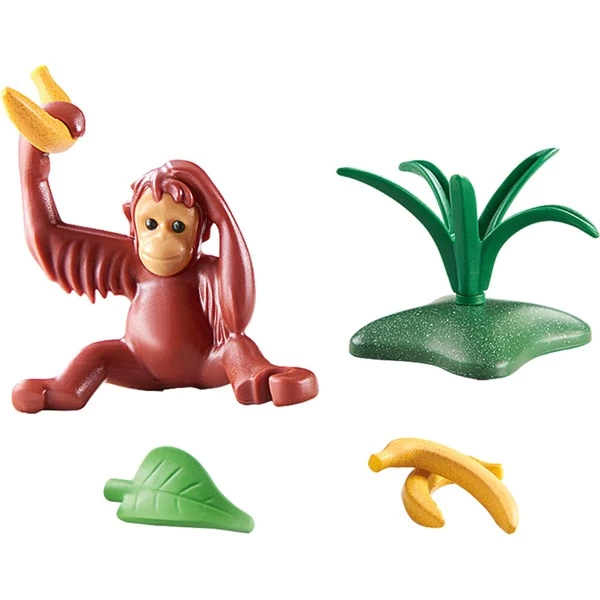 PLAYMOBIL 71074 Wiltopia Junger Orang-Utan, Konstruktionsspielzeug 4 PLAYMOBIL 71074 Wiltopia Junger Orang-Utan, Konstruktionsspielzeug – Bild 2