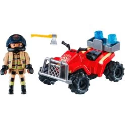 PLAYMOBIL 71090 City Action - Feuerwehr-Speed Quad, Konstruktionsspielzeug -Playmobil Spielwaren PLAYMOBIL 71090 City Action Feuerwehr Speed Quad Konstruktionsspielzeug@@1888893 1