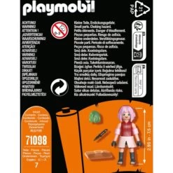 PLAYMOBIL 71098 Naruto Shippuden - Sakura, Konstruktionsspielzeug -Playmobil Spielwaren PLAYMOBIL 71098 Naruto Shippuden Sakura Konstruktionsspielzeug@@1840793 3