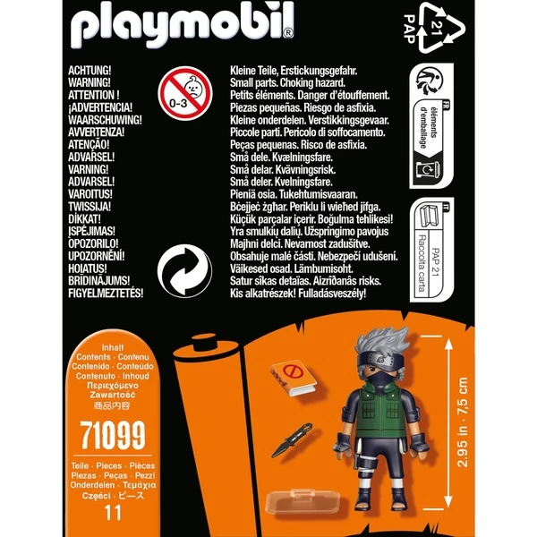 PLAYMOBIL 71099 Naruto Shippuden - Kakashi, Konstruktionsspielzeug 6 PLAYMOBIL 71099 Naruto Shippuden - Kakashi, Konstruktionsspielzeug – Bild 4