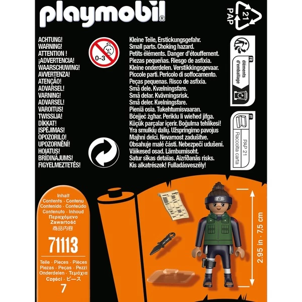 PLAYMOBIL 71113 Naruto Shippuden - Iruka, Konstruktionsspielzeug 6 PLAYMOBIL 71113 Naruto Shippuden - Iruka, Konstruktionsspielzeug – Bild 4