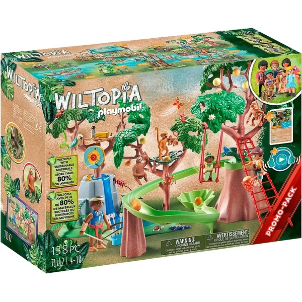 PLAYMOBIL 71142 Wiltopia - Tropischer Dschungel-Spielplatz, Konstruktionsspielzeug 3 PLAYMOBIL 71142 Wiltopia - Tropischer Dschungel-Spielplatz, Konstruktionsspielzeug