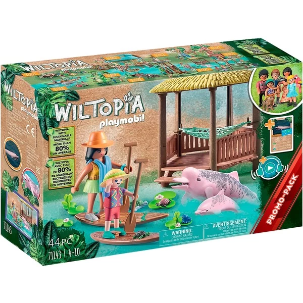 PLAYMOBIL 71143 Wiltopia - Paddeltour Mit Den Flussdelfinen, Konstruktionsspielzeug 3 PLAYMOBIL 71143 Wiltopia - Paddeltour Mit Den Flussdelfinen, Konstruktionsspielzeug