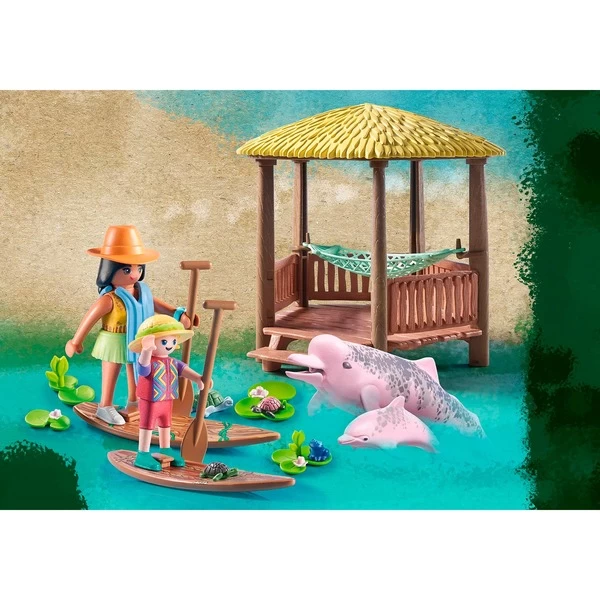 PLAYMOBIL 71143 Wiltopia - Paddeltour Mit Den Flussdelfinen, Konstruktionsspielzeug 5 PLAYMOBIL 71143 Wiltopia - Paddeltour Mit Den Flussdelfinen, Konstruktionsspielzeug – Bild 3