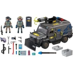 PLAYMOBIL 71144 City Action SWAT-Geländefahrzeug, Konstruktionsspielzeug -Playmobil Spielwaren PLAYMOBIL 71144 City Action SWAT Gel ndefahrzeug Konstruktionsspielzeug@@1888956 1