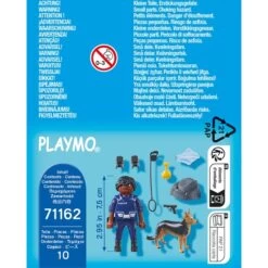 PLAYMOBIL 71162 SpecialPlus Polizist Mit Spürhund, Konstruktionsspielzeug -Playmobil Spielwaren PLAYMOBIL 71162 specialPlus Polizist mit Sp rhund Konstruktionsspielzeug@@1888901 3