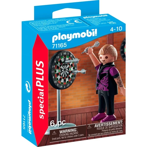 PLAYMOBIL 71165 SpecialPlus Dartspieler, Konstruktionsspielzeug 3 PLAYMOBIL 71165 SpecialPlus Dartspieler, Konstruktionsspielzeug