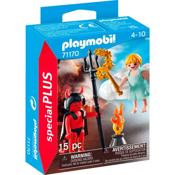 PLAYMOBIL 71170 SpecialPlus Engelchen & Teufelchen, Konstruktionsspielzeug 3 PLAYMOBIL 71170 SpecialPlus Engelchen & Teufelchen, Konstruktionsspielzeug
