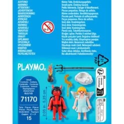 PLAYMOBIL 71170 SpecialPlus Engelchen & Teufelchen, Konstruktionsspielzeug 9 PLAYMOBIL 71170 SpecialPlus Engelchen & Teufelchen, Konstruktionsspielzeug -Playmobil Spielwaren PLAYMOBIL 71170 specialPlus Engelchen Teufelchen Konstruktionsspielzeug@@1889004 3