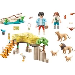 PLAYMOBIL 71192 Family Fun Löwen Im Freigehege, Konstruktionsspielzeug -Playmobil Spielwaren PLAYMOBIL 71192 Family Fun L wen im Freigehege Konstruktionsspielzeug@@1849627 1
