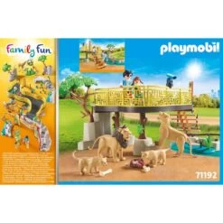 PLAYMOBIL 71192 Family Fun Löwen Im Freigehege, Konstruktionsspielzeug -Playmobil Spielwaren PLAYMOBIL 71192 Family Fun L wen im Freigehege Konstruktionsspielzeug@@1849627 5
