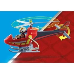 PLAYMOBIL 71195 City Action Feuerwehr-Hubschrauber, Konstruktionsspielzeug 10 PLAYMOBIL 71195 City Action Feuerwehr-Hubschrauber, Konstruktionsspielzeug -Playmobil Spielwaren PLAYMOBIL 71195 City Action Feuerwehr Hubschrauber Konstruktionsspielzeug@@1849630 2