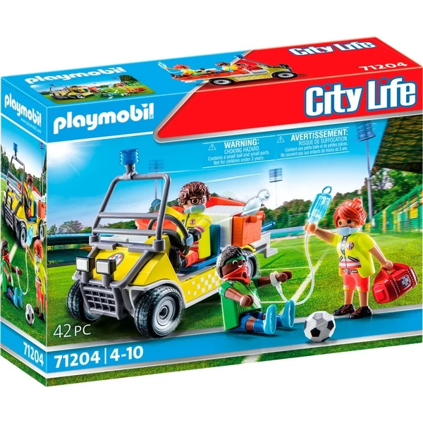 PLAYMOBIL 71204 Rettungscaddy, Konstruktionsspielzeug 3 PLAYMOBIL 71204 Rettungscaddy, Konstruktionsspielzeug