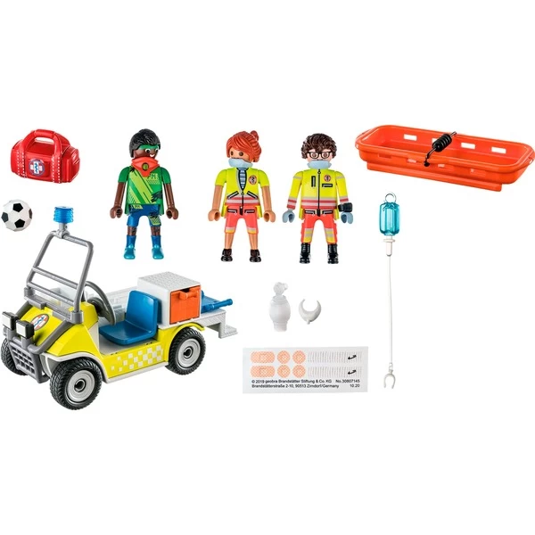 PLAYMOBIL 71204 Rettungscaddy, Konstruktionsspielzeug 4 PLAYMOBIL 71204 Rettungscaddy, Konstruktionsspielzeug – Bild 2