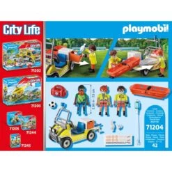 PLAYMOBIL 71204 Rettungscaddy, Konstruktionsspielzeug 15 PLAYMOBIL 71204 Rettungscaddy, Konstruktionsspielzeug -Playmobil Spielwaren PLAYMOBIL 71204 Rettungscaddy Konstruktionsspielzeug@@1888935 6