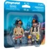 PLAYMOBIL 71207 DuoPack Feuerwehrmänner, Konstruktionsspielzeug -Playmobil Spielwaren PLAYMOBIL 71207 DuoPack Feuerwehrm nner Konstruktionsspielzeug@@1888958