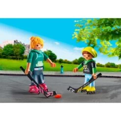 PLAYMOBIL 71209 DuoPack Inline-Hockey, Konstruktionsspielzeug -Playmobil Spielwaren PLAYMOBIL 71209 DuoPack Inline Hockey Konstruktionsspielzeug@@1888952 1