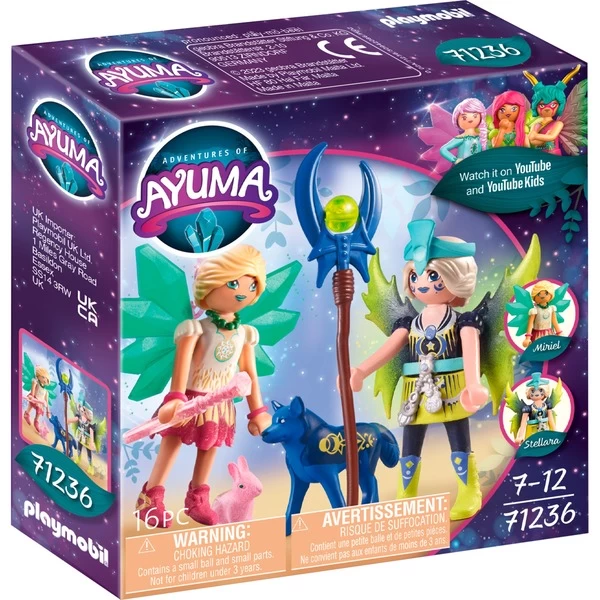 PLAYMOBIL 71236 Ayuma - Crystal- Und Moon Fairy Mit Seelentieren, Konstruktionsspielzeug 3 PLAYMOBIL 71236 Ayuma - Crystal- Und Moon Fairy Mit Seelentieren, Konstruktionsspielzeug