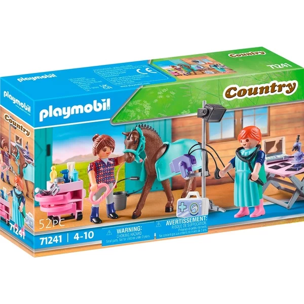 PLAYMOBIL 71241 Tierärztin Für Pferde, Konstruktionsspielzeug