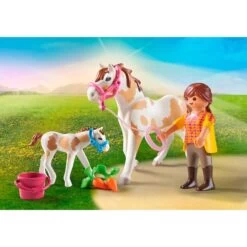 PLAYMOBIL 71243 Pferd Mit Fohlen, Konstruktionsspielzeug 7 PLAYMOBIL 71243 Pferd Mit Fohlen, Konstruktionsspielzeug -Playmobil Spielwaren PLAYMOBIL 71243 Pferd mit Fohlen Konstruktionsspielzeug@@1888976 2