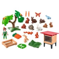 PLAYMOBIL 71252 Kaninchenstall, Konstruktionsspielzeug -Playmobil Spielwaren PLAYMOBIL 71252 Kaninchenstall Konstruktionsspielzeug@@1888995 1