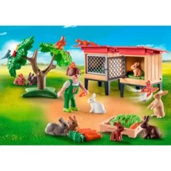 PLAYMOBIL 71252 Kaninchenstall, Konstruktionsspielzeug -Playmobil Spielwaren PLAYMOBIL 71252 Kaninchenstall Konstruktionsspielzeug@@1888995 2
