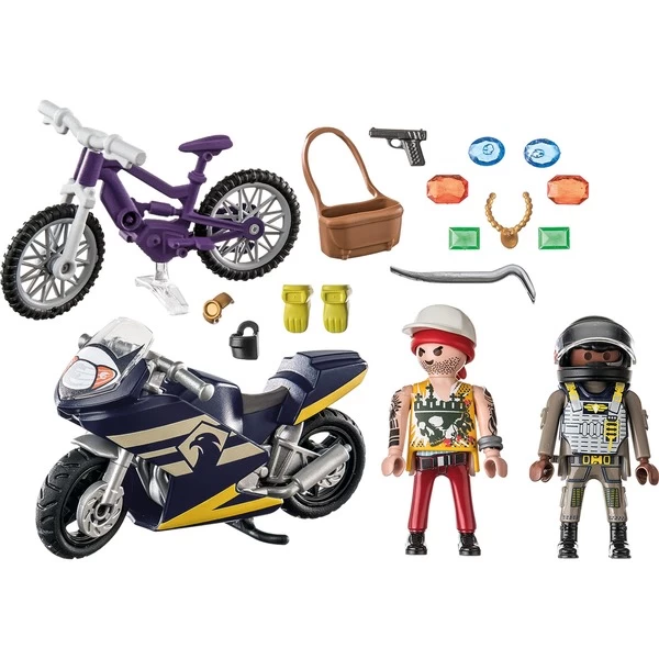 PLAYMOBIL 71255 City Action Starter Pack SEK Und Juwelendieb, Konstruktionsspielzeug – Bild 2