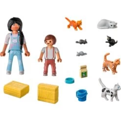 Playmobil Spielwaren -Playmobil Spielwaren PLAYMOBIL 71309 Country Katzenfamilie Konstruktionsspielzeug@@1889115 1