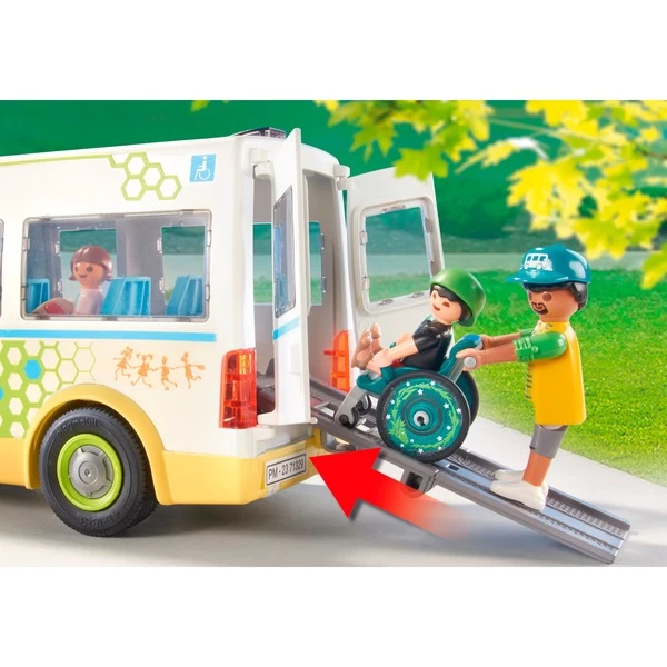 PLAYMOBIL 71329 City Life Schulbus, Konstruktionsspielzeug 7 PLAYMOBIL 71329 City Life Schulbus, Konstruktionsspielzeug – Bild 5