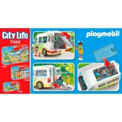 PLAYMOBIL 71329 City Life Schulbus, Konstruktionsspielzeug 15 PLAYMOBIL 71329 City Life Schulbus, Konstruktionsspielzeug -Playmobil Spielwaren PLAYMOBIL 71329 City Life Schulbus Konstruktionsspielzeug@@1889118 6