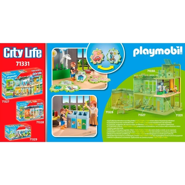 PLAYMOBIL 71331 City Life Anbau Klimakunde, Konstruktionsspielzeug 8 PLAYMOBIL 71331 City Life Anbau Klimakunde, Konstruktionsspielzeug – Bild 6