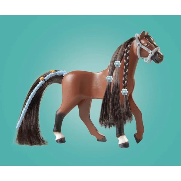 PLAYMOBIL 71355 Horses Of Waterfall Zoe & Blaze Mit Turnierparcours, Konstruktionsspielzeug – Bild 6