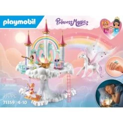 PLAYMOBIL 71359 Princess Magic Himmlisches Regenbogenschloss, Konstruktionsspielzeug -Playmobil Spielwaren PLAYMOBIL 71359 Princess Magic Himmlisches Regenbogenschloss Konstruktionsspielzeug@@1889148 7