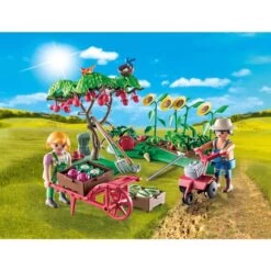 PLAYMOBIL 71380 Country Starter Pack Bauernhof Gemüsegarten, Konstruktionsspielzeug -Playmobil Spielwaren PLAYMOBIL 71380 Country Starter Pack Bauernhof Gem segarten Konstruktionsspielzeug@@1889175 2