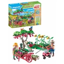 PLAYMOBIL 71380 Country Starter Pack Bauernhof Gemüsegarten, Konstruktionsspielzeug -Playmobil Spielwaren PLAYMOBIL 71380 Country Starter Pack Bauernhof Gem segarten Konstruktionsspielzeug@@1889175 4