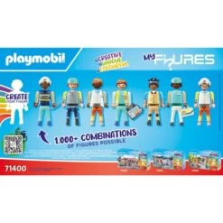 PLAYMOBIL 71400 My Figures: Rescue, Konstruktionsspielzeug -Playmobil Spielwaren PLAYMOBIL 71400 My Figures Rescue Konstruktionsspielzeug@@1889178 5