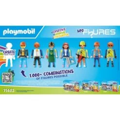 PLAYMOBIL 71402 My Figures: City Life, Konstruktionsspielzeug -Playmobil Spielwaren PLAYMOBIL 71402 My Figures City Life Konstruktionsspielzeug@@1889180 5