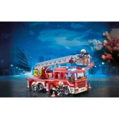 PLAYMOBIL 9463 City Action Feuerwehr-Leiterfahrzeug, Konstruktionsspielzeug -Playmobil Spielwaren PLAYMOBIL 9463 City Action Feuerwehr Leiterfahrzeug Konstruktionsspielzeug@@1sspkl0k 1