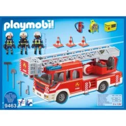 PLAYMOBIL 9463 City Action Feuerwehr-Leiterfahrzeug, Konstruktionsspielzeug -Playmobil Spielwaren PLAYMOBIL 9463 City Action Feuerwehr Leiterfahrzeug Konstruktionsspielzeug@@1sspkl0k 2